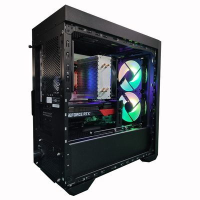神舟战神 13代i7全新升级 RTX3060-12独显 16GDDR4内存 1TBSSD 游戏发烧炫酷侧透电竞主机